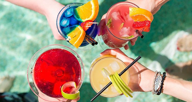 Lime and Coconut Pool bar