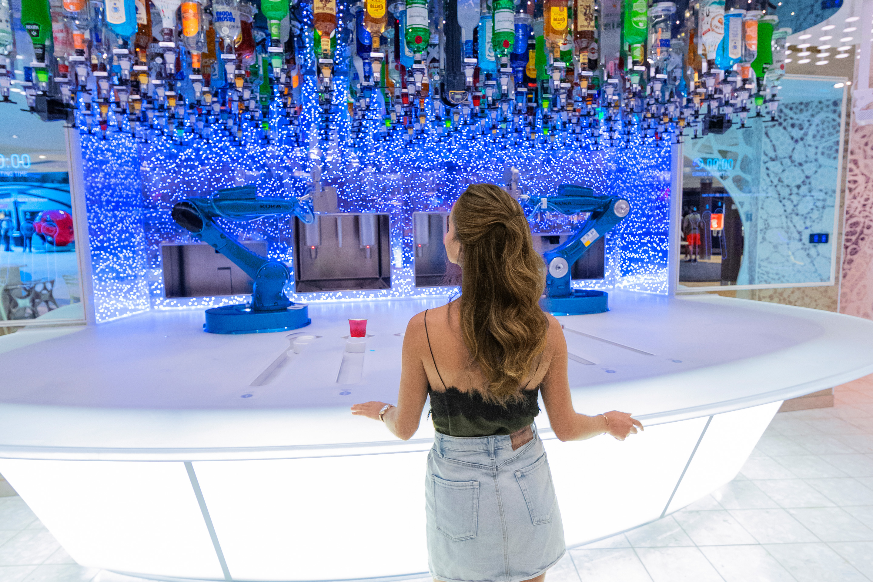 Girl at the Bionic Bar